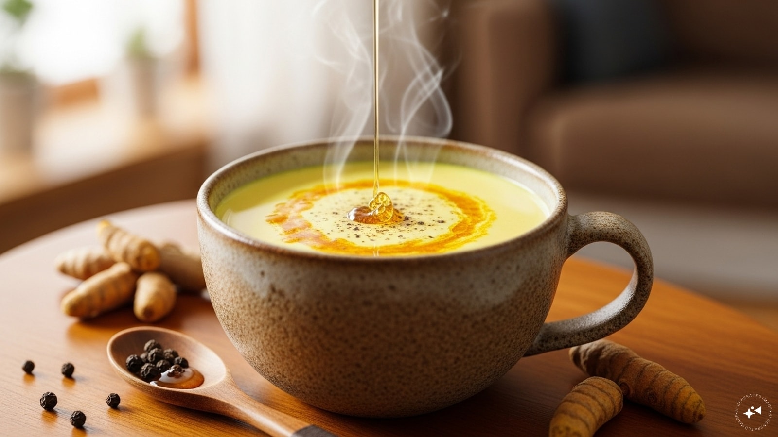 Turmeric Milk: This is a classic Indian remedy, this golden drink combines turmeric with warm milk (dairy or plant-based), a pinch of black pepper, and a drizzle of honey. It's anti-inflammatory, antiviral, and soothing.