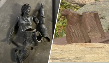 Brea community trying to catch sculpture thieves – NBC Los Angeles