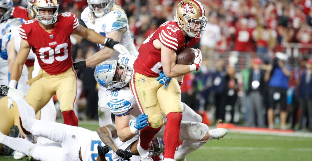 49ers injury updates: Christian McCaffrey pops up on the injury report