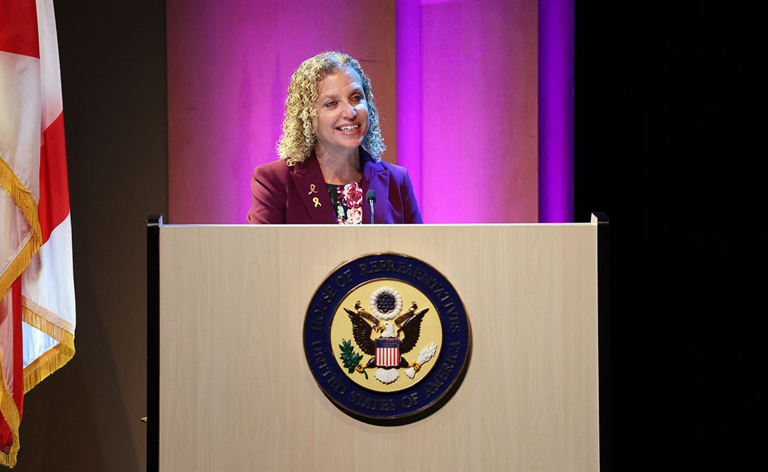 Sylvester Physician-Scientists Join Rep. Debbie Wasserman Schultz at Cancer Survivorship Summit