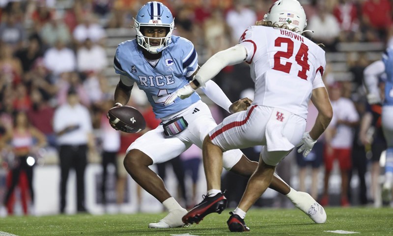 Familiar Face Upends Rice In Bayou Bucket Matchup Against Houston