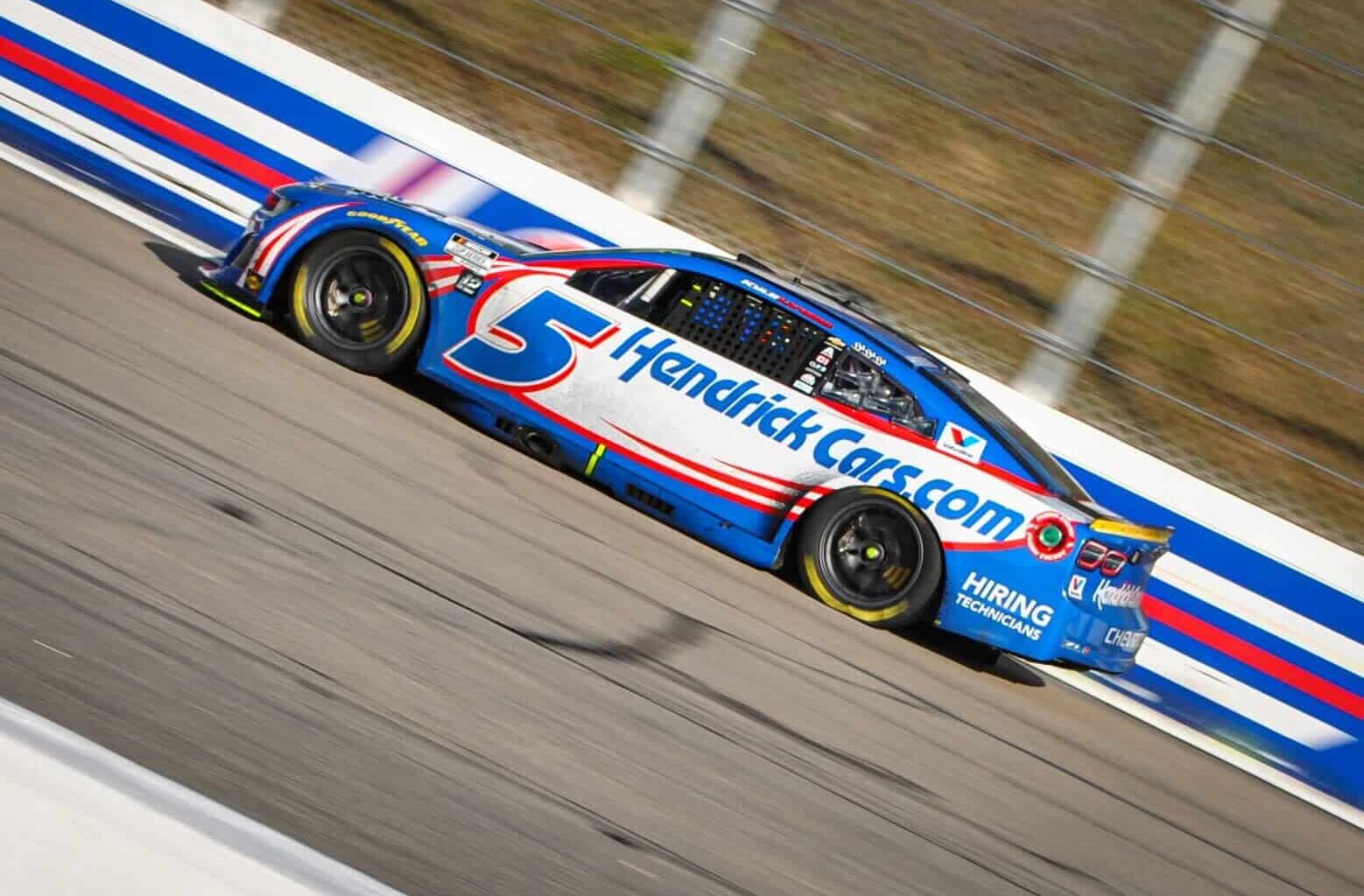 2025 Cup New Hampshire Kyle Larson, No. 5 Hendrick Motorsports Chevrolet (Credit: Chase Folsom)