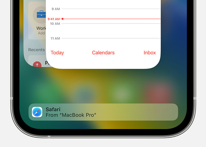 ios 16 iphone 13 pro app switcher continuity handoff