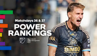 Power Rankings: Philadelphia Union have one hand on the Supporters' Shield