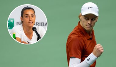 What Caroline Garcia noticed Jannik Sinner doing just before he lost the US Open final which really impressed her