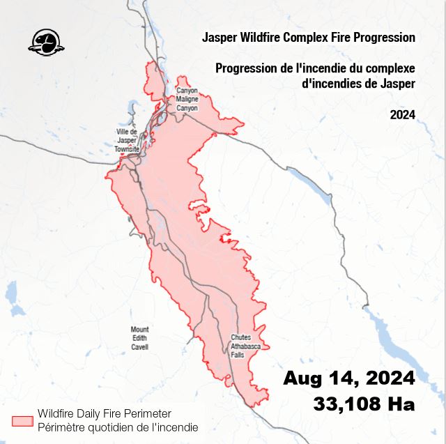 There has been much greater concern about the possibility of a fire in Banff National Park after a devastating fire in the summer of 2024 destroyed about a third of the town of Jasper in nearby Jasper National Park.