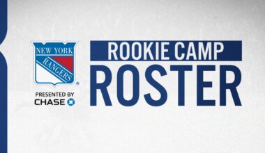 Rangers Rookie Camp to Begin on Wednesday, September 10 