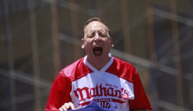 Competitive eater, Joey Chestnut