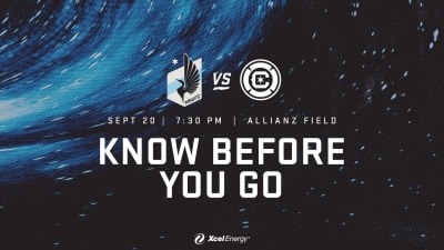 Know Before You Go: MNUFC vs. Chicago Fire | September 20, 2025