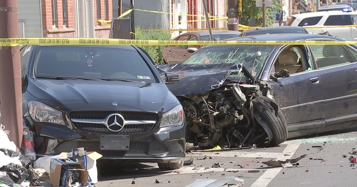 7 people taken to hospital after multi-vehicle crash in Philadelphia's Kensington section, police say