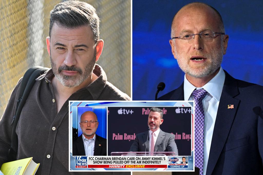 Jimmy Kimmel's 'unprecedented’ rejection by broadcasters 'turning point’ in media: FCC chair Brendan Carr