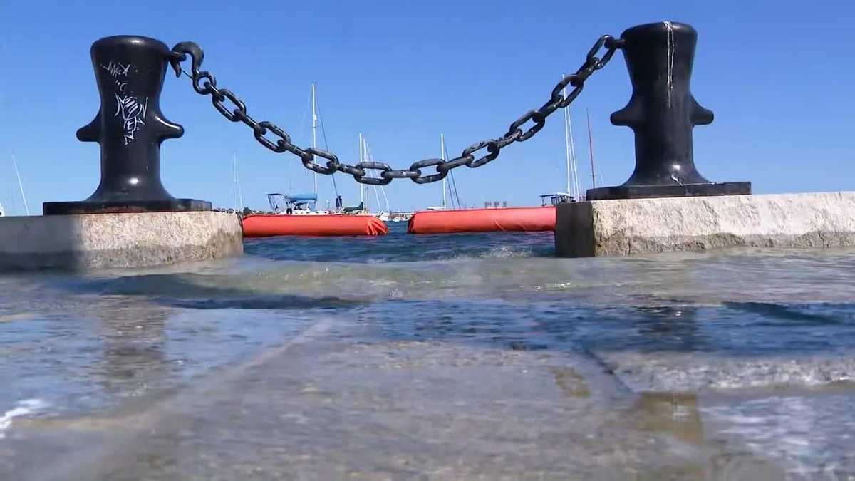 Series of king tides expected to bring flooding to Boston waterfront