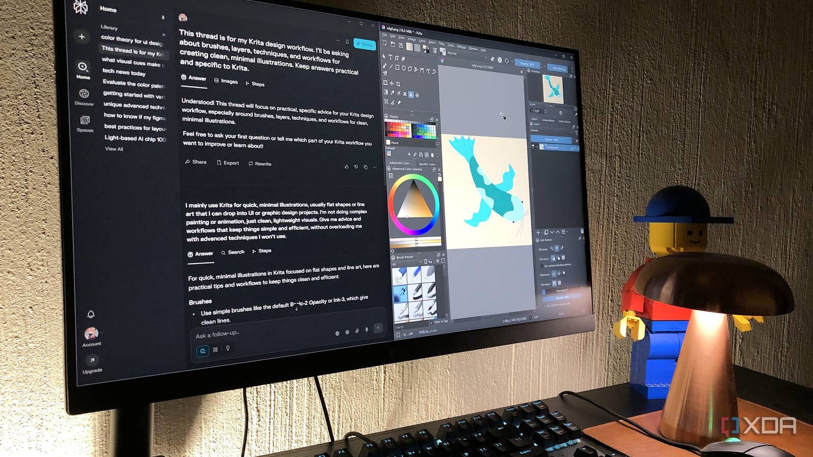 I let Perplexity guide my graphic design workflow, and the results were surprising