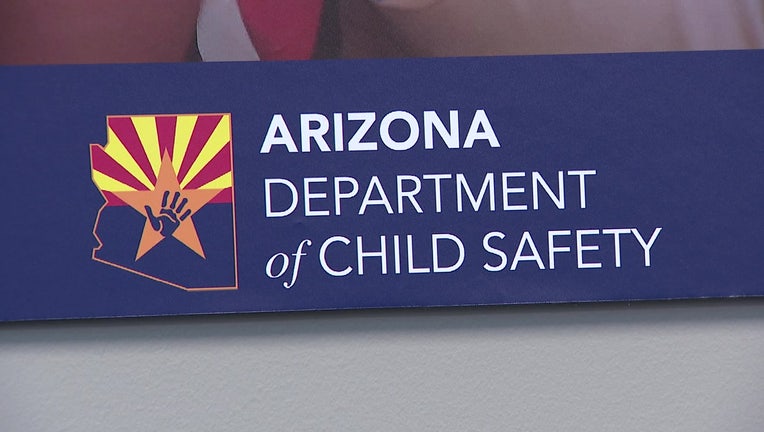 Logo for the Arizona Department of Child Safety