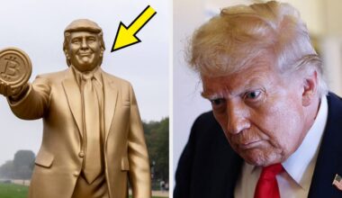 Trump's Golden Statue In Washington D.C. Is Going Viral