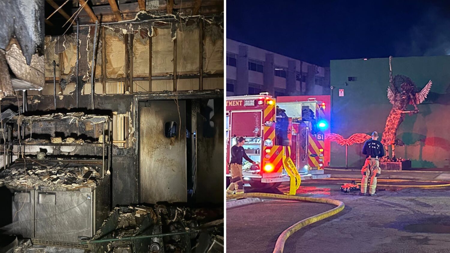 La Santisima, a taco shop in central Phoenix, is closed for repairs after a fire. (La Santisima and...