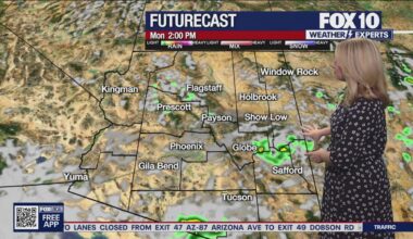 Arizona weather forecast: Slight chance of rain on Labor Day in Phoenix