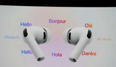 Apple isn’t packing a charging cable in with the AirPods Pro 3