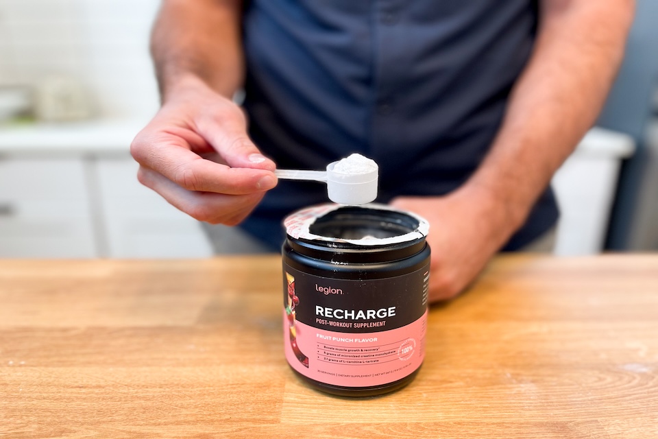Legion Reacharge as best creatine supplement