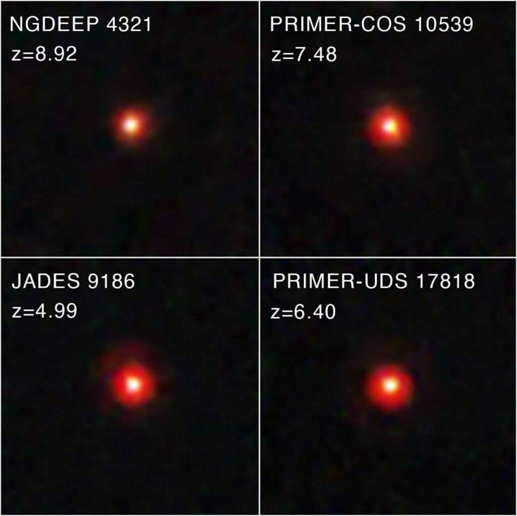 little red dots