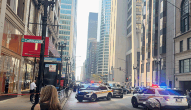 Security guard shoots, wounds robbery suspect in broad daylight in downtown Chicago