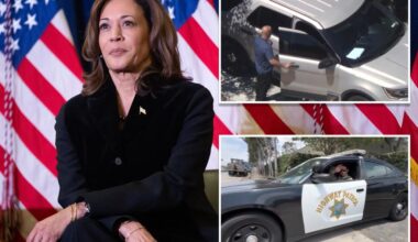 Los Angeles police officers ‘pulled from working cases’ to provide security for Kamala Harris