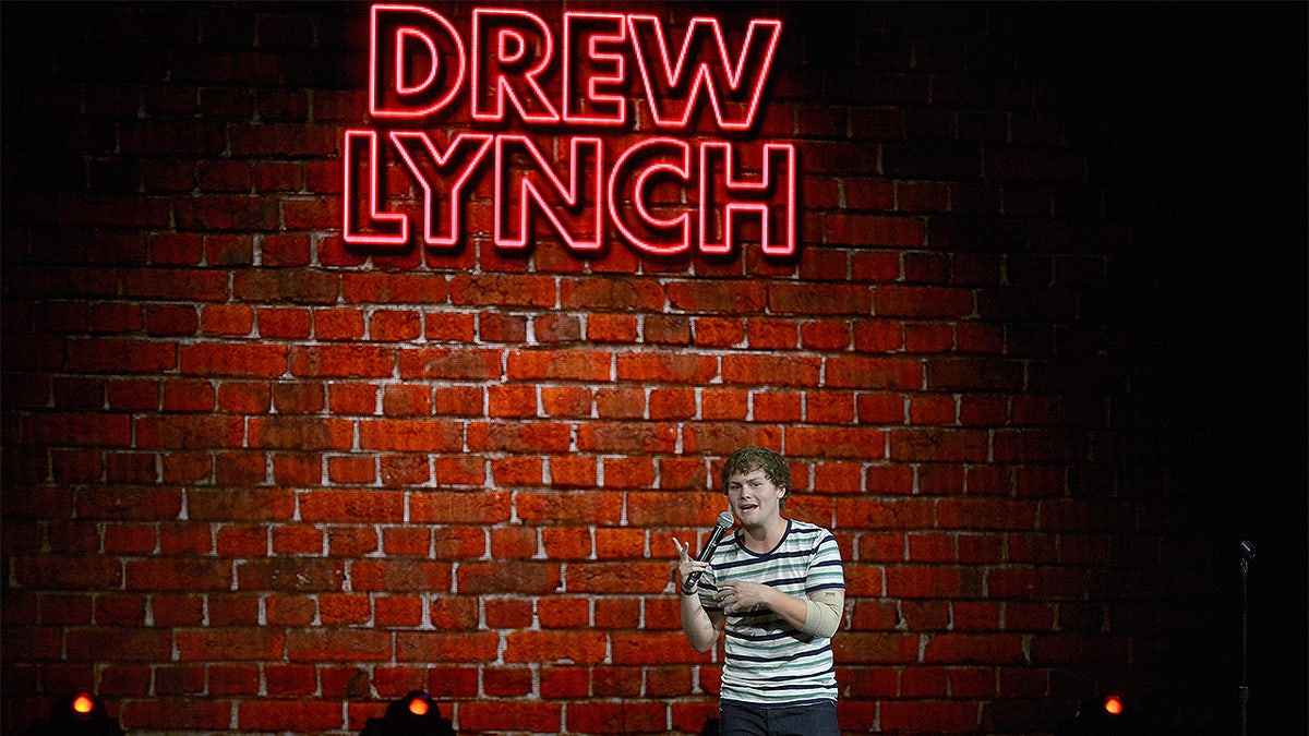 Lynch performing stand-up comedy live