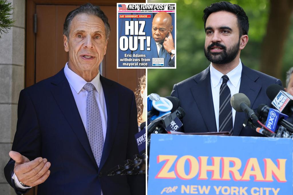 Eric Adams' exit provides boost for Cuomo but not enough to topple Mamdani in mayor's race: analysts