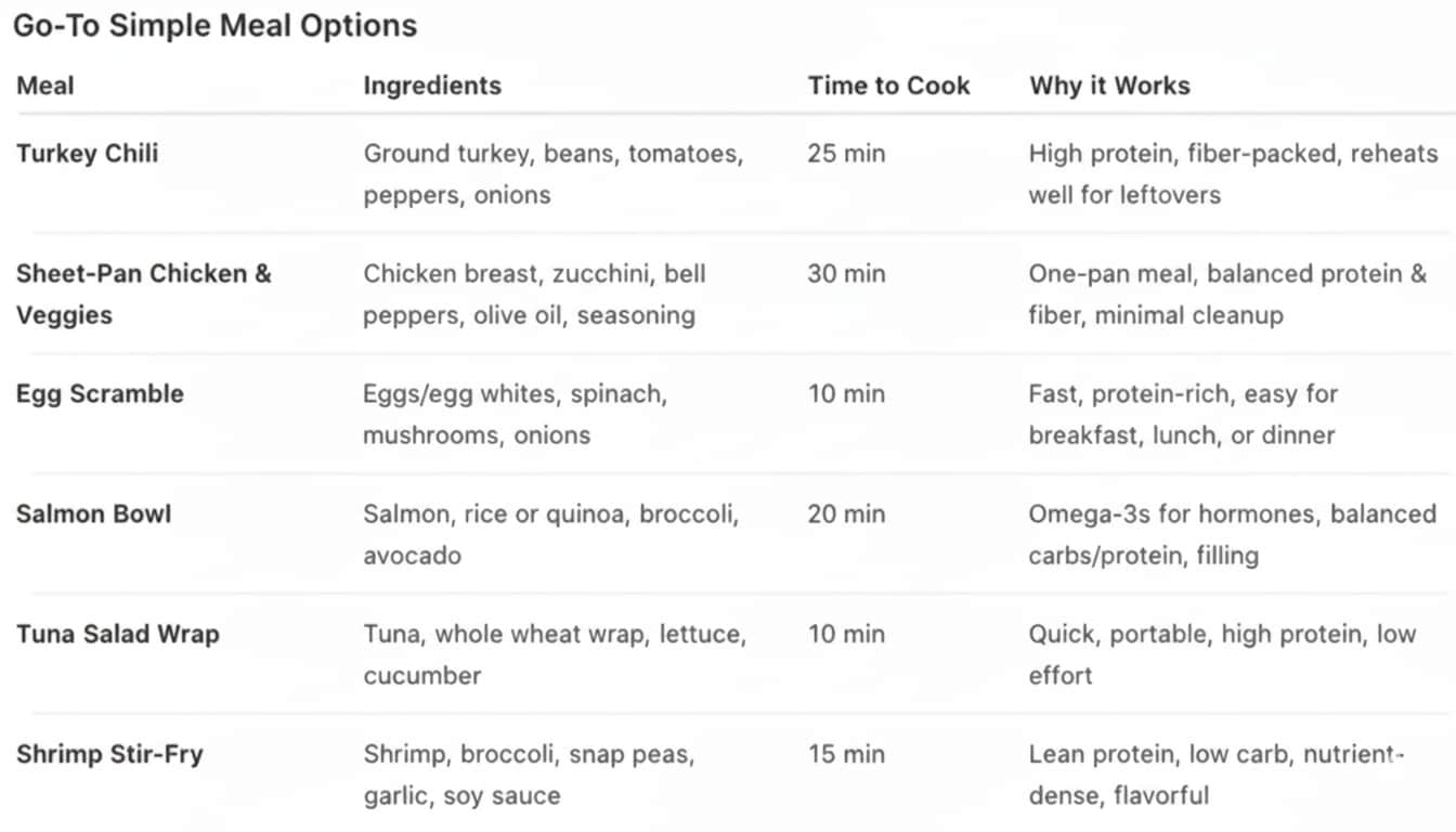 The fitness coach shared meal options that will help you include more proteins and fibres in your diet.(instagram/@dr.salako (image enhanced using AI tools))