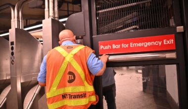 A closer look at how gate guards deter fare evasion in NYC subways