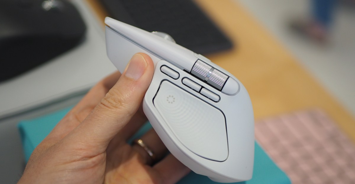 Logitech’s MX Master 4 adds haptic feedback, mostly just for fun