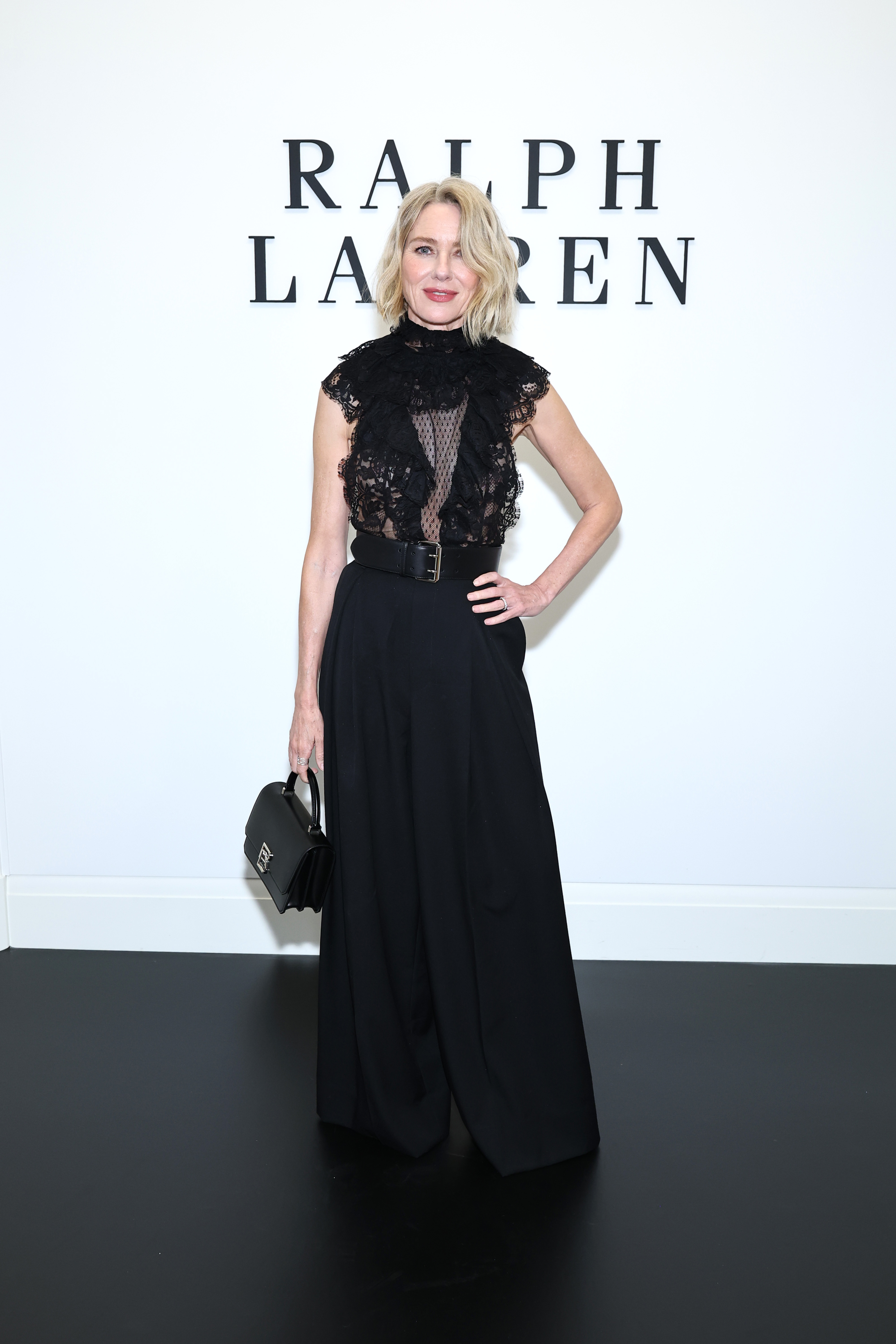 Naomi Watts attends the Ralph Lauren show during September 2025 New York Fashion Week on September 10, 2025 in New York City. 