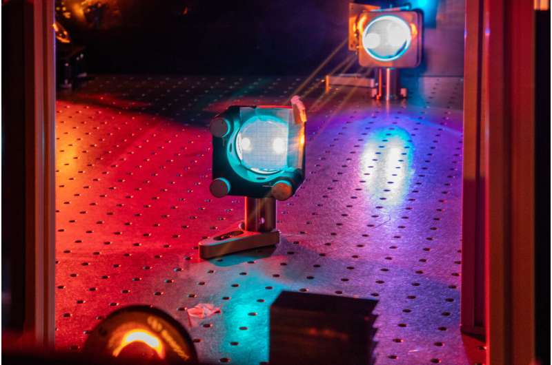 New perspectives on light-matter interaction: innovative research focused on ultra-fast electronics. Credit: Politecnico di Milano New perspectives on light-matter interaction: innovative research focused on ultra-fast electronics