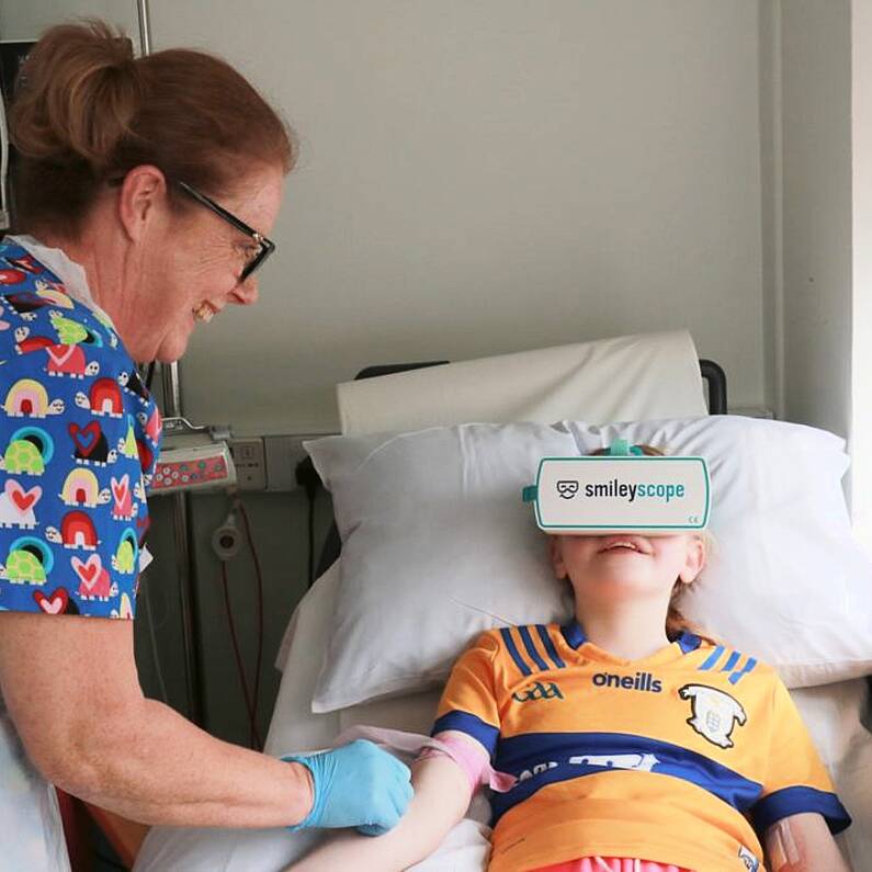 New VR headsets easing children's fears at UHG