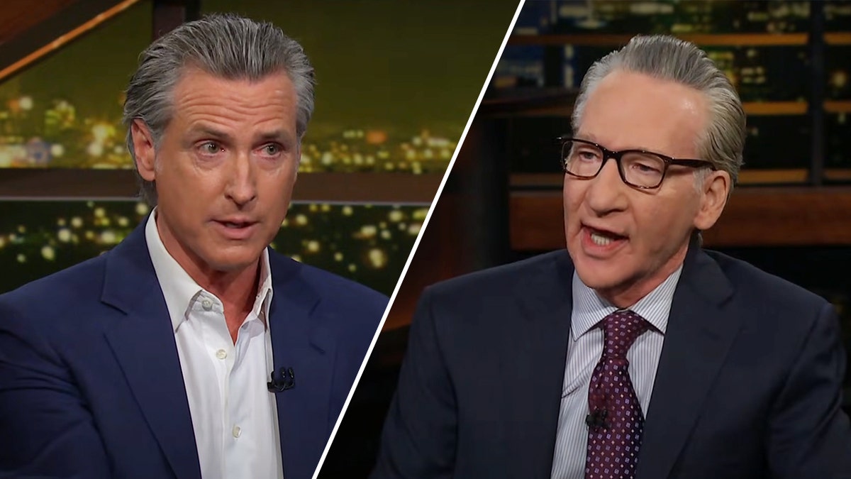 Gavin Newsom Bill Maher