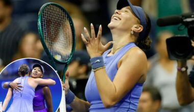 Amanda Anisimova reaches US Open final after beating Naomi Osaka