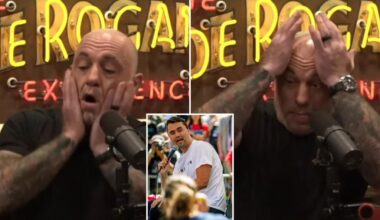 Joe Rogan shocked after learning of Charlie Kirk assassination during podcast taping with Charlie Sheen