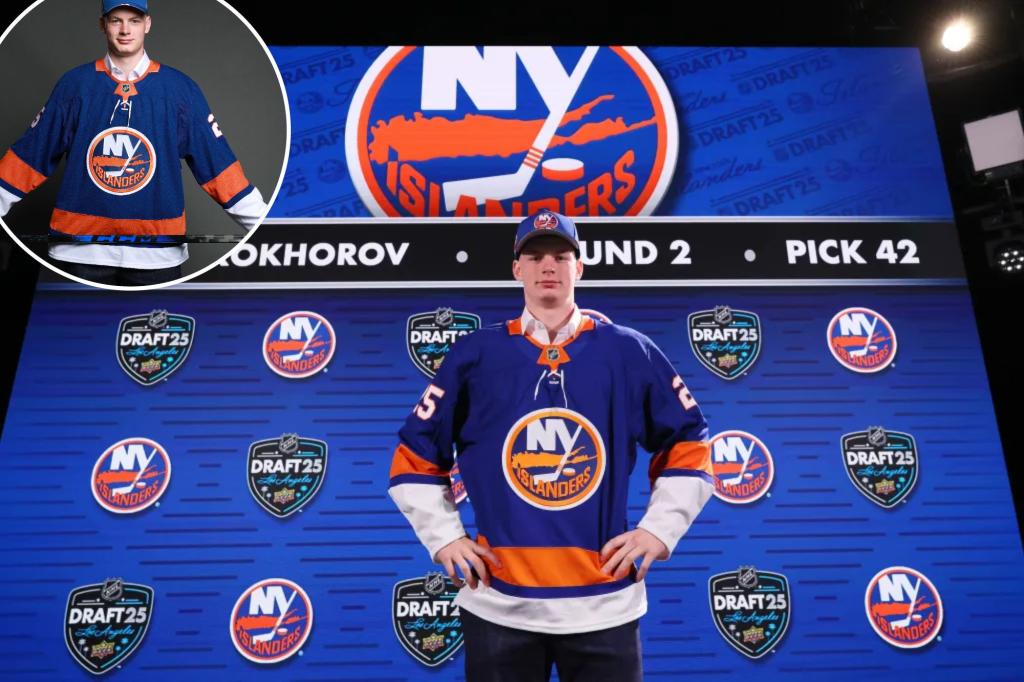 Islanders sign second-round pick Daniil Prokhorov to three-year deal