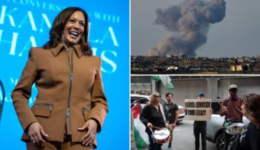 Kamala Harris' book tour kicks off with anti-Israel protesters in NYC