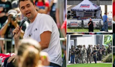 Charlie Kirk's assassin still at large after FBI releases 'person of interest' detained after Utah shooting