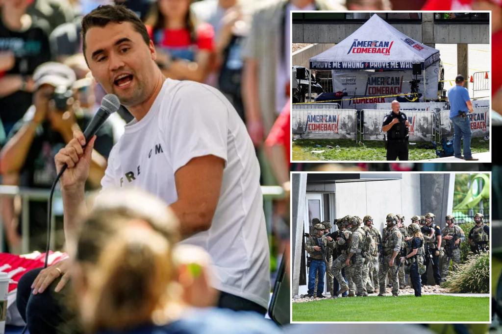 Charlie Kirk's assassin still at large after FBI releases 'person of interest' detained after Utah shooting