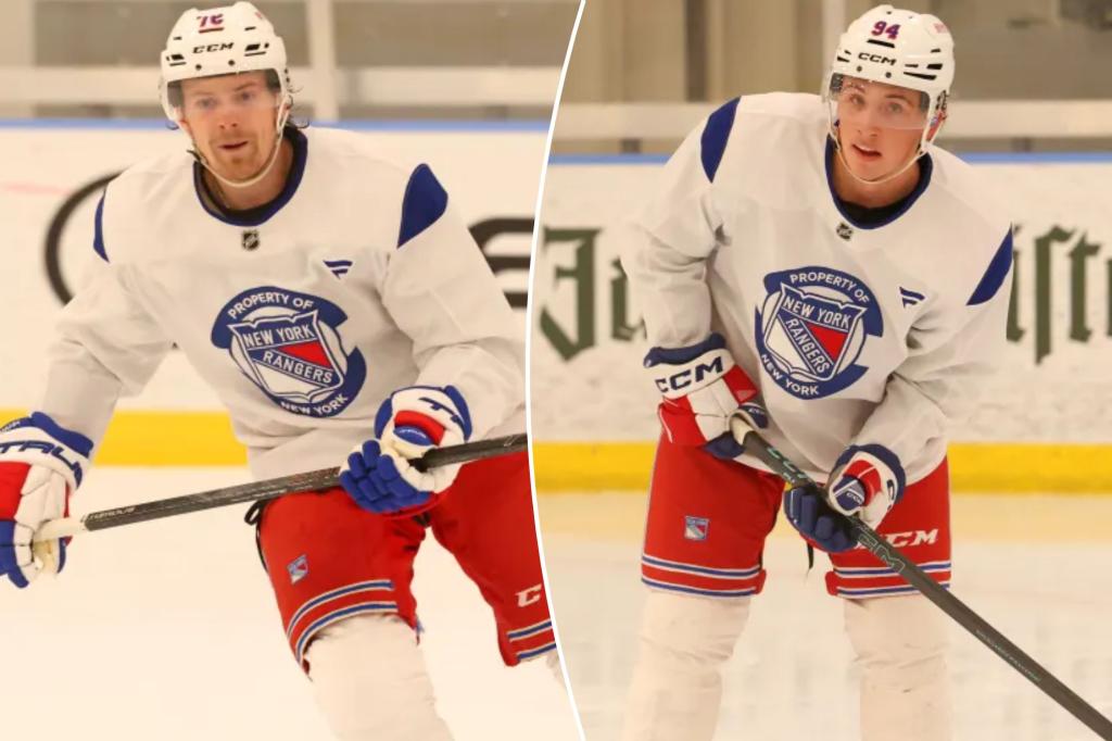 Brennan Othmann, Gabe Perreault on the bubble of Rangers roster