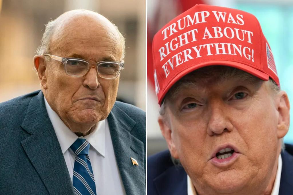 Trump awarding Presidential Medal of Freedom to Rudy Giuliani after ex-NYC mayor seriously injured in car crash