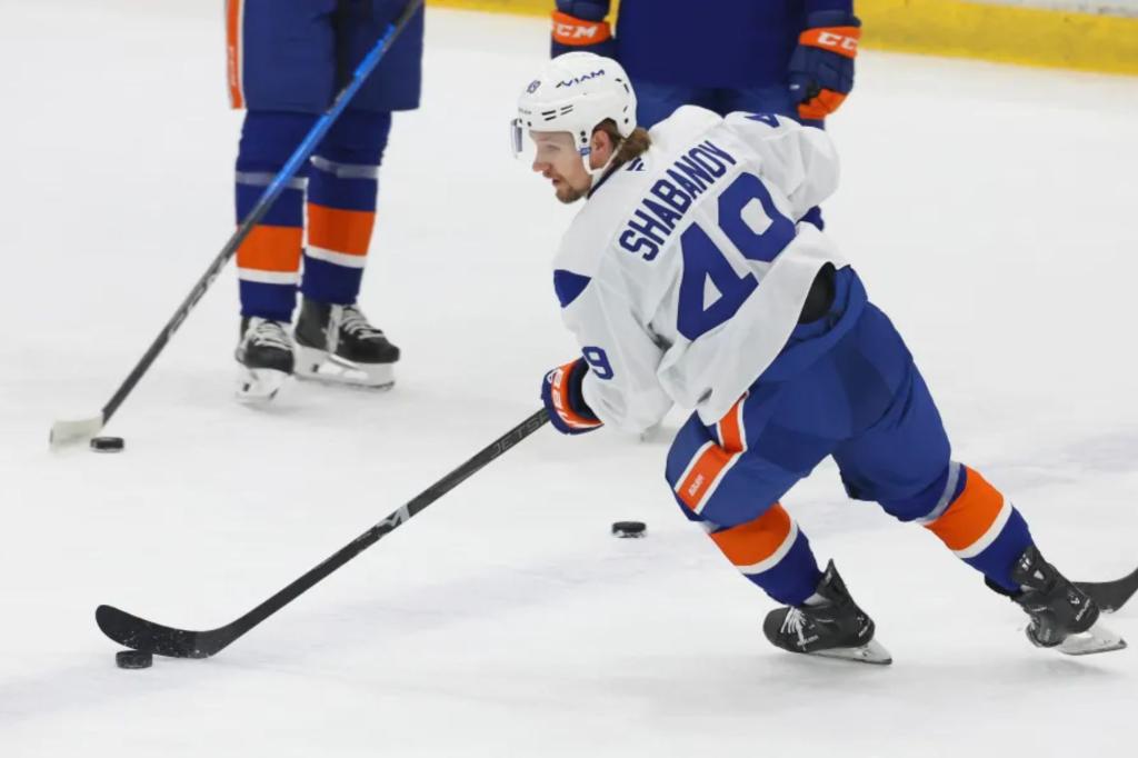 Maxim Shabanov already making outsized Islanders impression