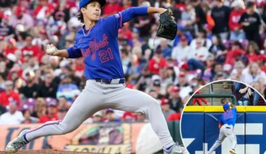 Jonah Tong sunk by three rare homers in Mets' loss to Reds