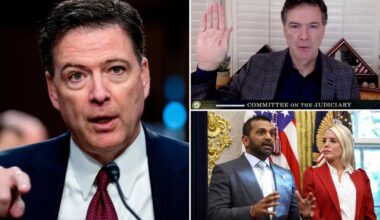 Former FBI Director James Comey indicted on charges of lying to Congress