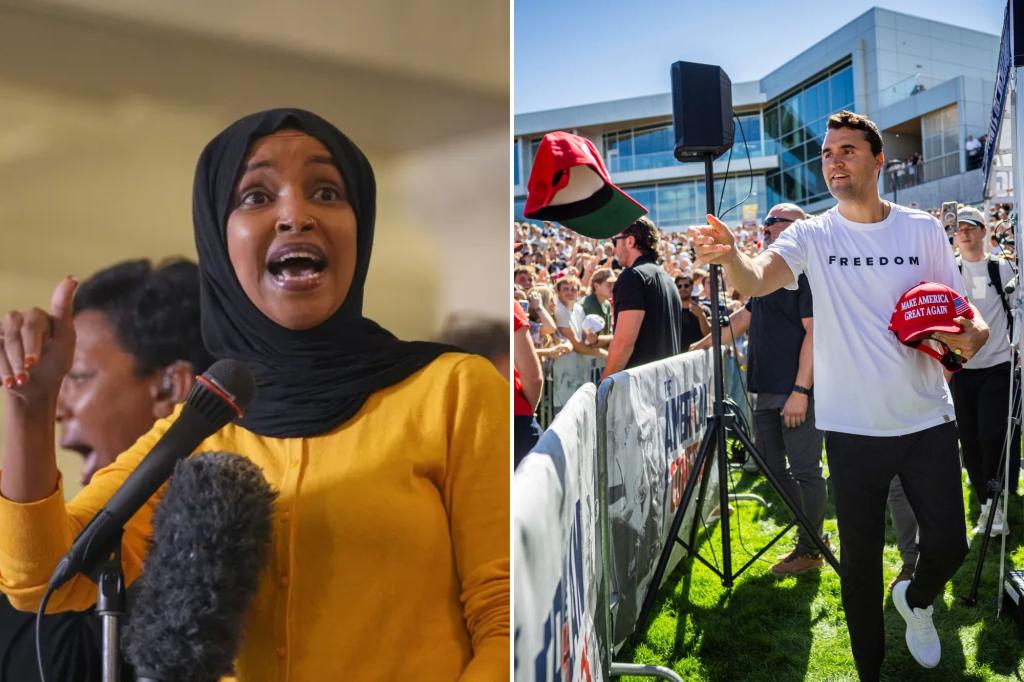 Rep. Ilhan Omar cruelly stomps on conservative activist Charlie Kirk's legacy: 'Full of s---'
