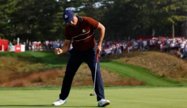 Viktor Hovland missing Ryder Cup Day 2 afternoon session with injury