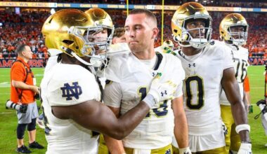 It's only Week 3, but Notre Dame's game against Texas A&M sure feels like a must-win for the Irish's CFP hopes