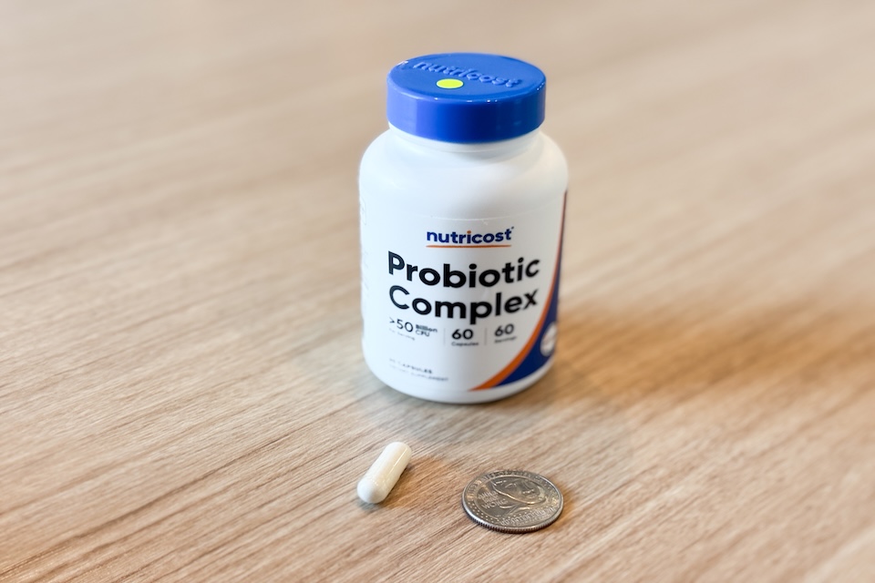 Nutricost Probiotic Complex as best probiotic